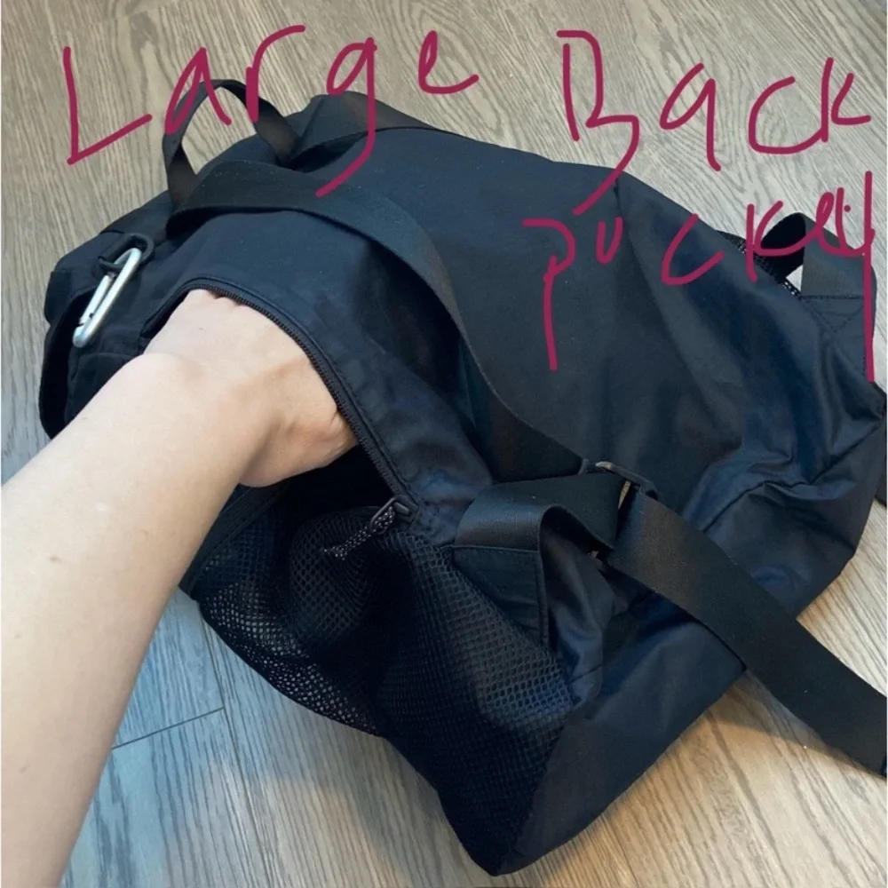 🍒Athleta Backpack “Oslo” Convertible Backpack 2020 - Black - Pristine